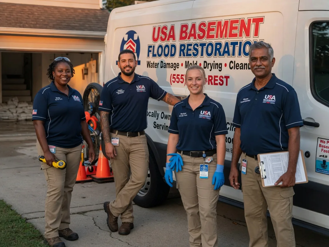 Basement Flood Cleanup company in Sheffield Lake, OH